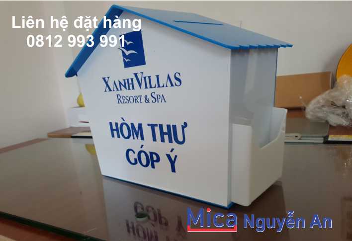 Hòm thư góp ý hình ngôi nhà