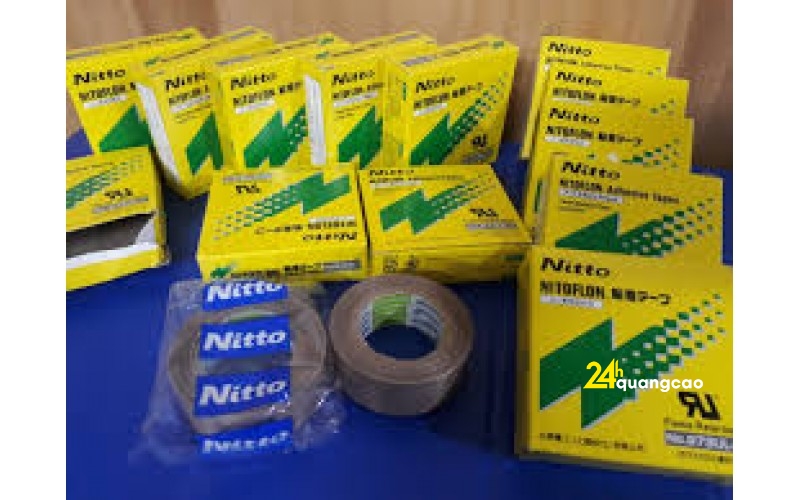 BĂNG KEO CHỊU NHIỆT NITTO DENKO 973uls JAPAN BĂNG KEO TACONIC KOREA