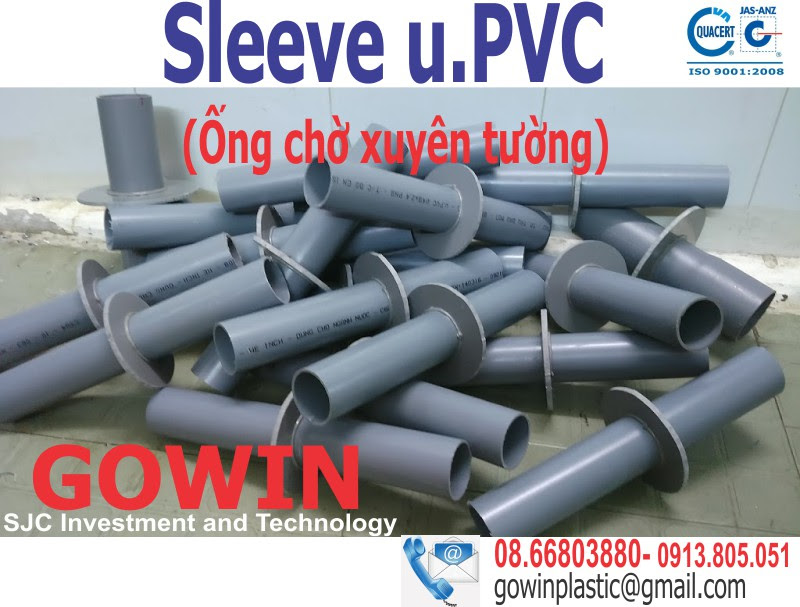 Sleeve pvc  D110 - D500 & SX theo yêu cầu LH 0913.80.50.51 để được tư vấn hỗ trợ