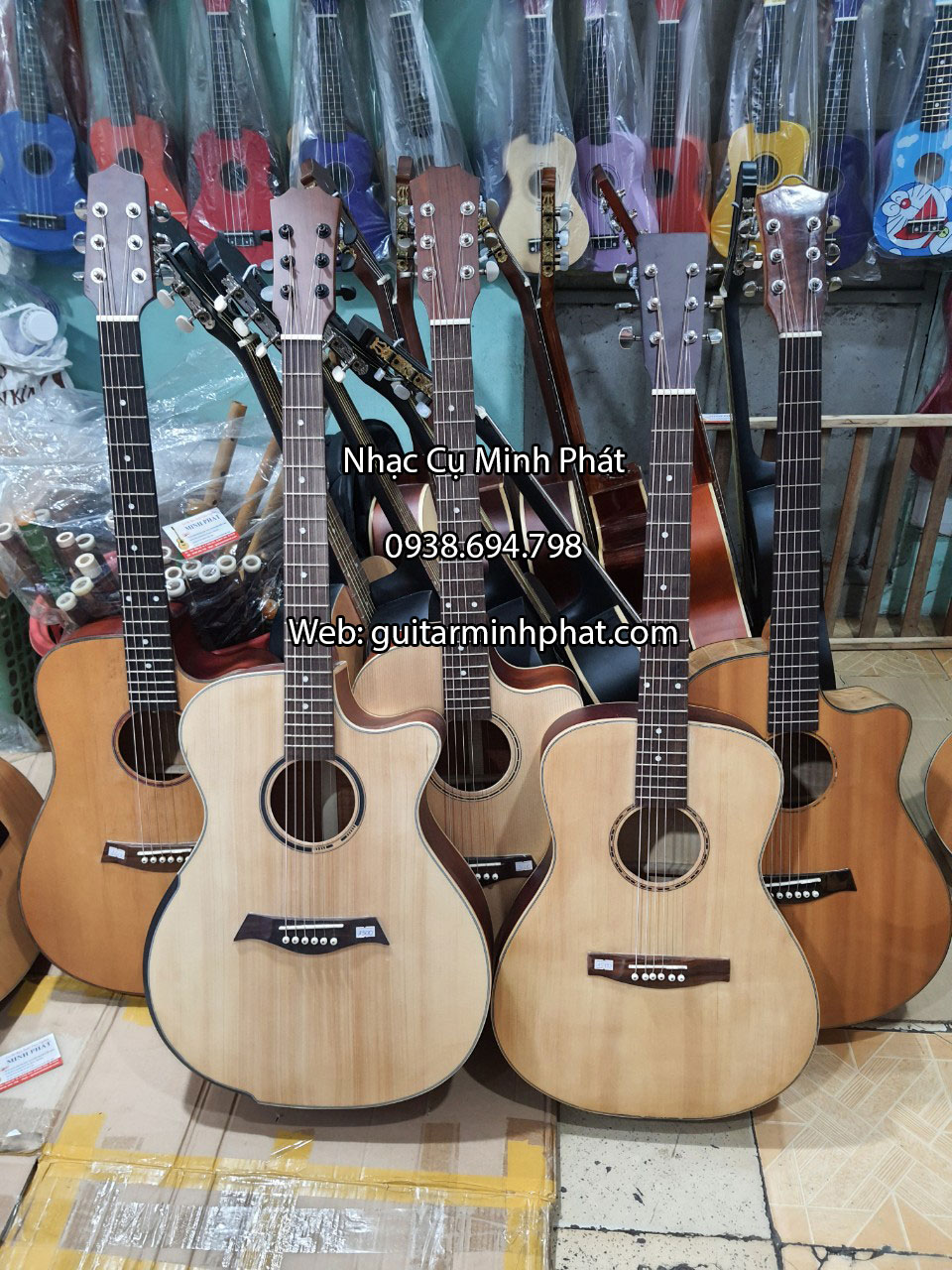 Cửa hàng đàn guitar đường Tỉnh Lộ 10 quận Bình Tân