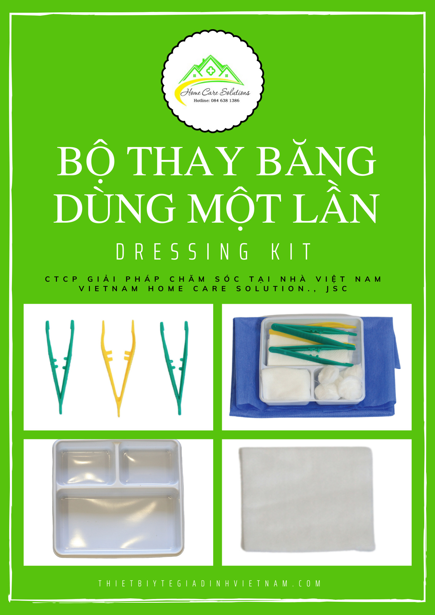 Bộ thay băng dùng 1 lần