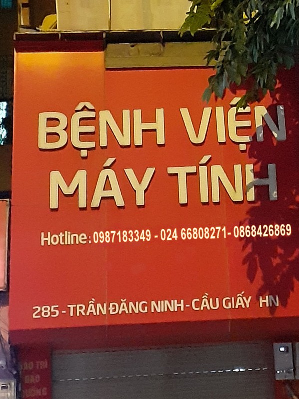 Bệnh viện máy tính 285 Trần Đăng Ninh sửa chữa máy tính tại nhà uy tín