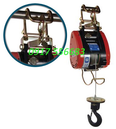 Máy tời điện treo loại tốt chính hãng Kio Winch Đài Loan SK230: 230kg cáp 30m