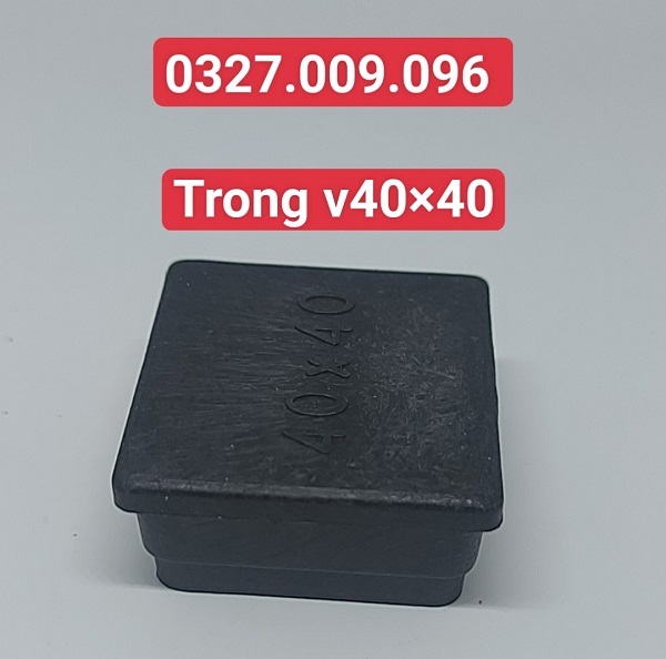 Chụp ngoài sắt hộp V40, chụp trong sắt hộp phi 48