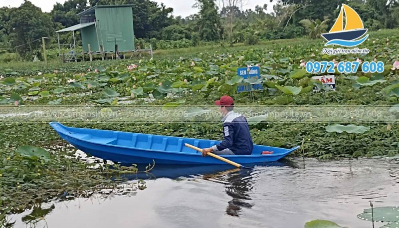 Thuyền nhựa composite, thuyền ba lá, thuyền tam bản, vỏ lãi composite tại Tây Ninh 