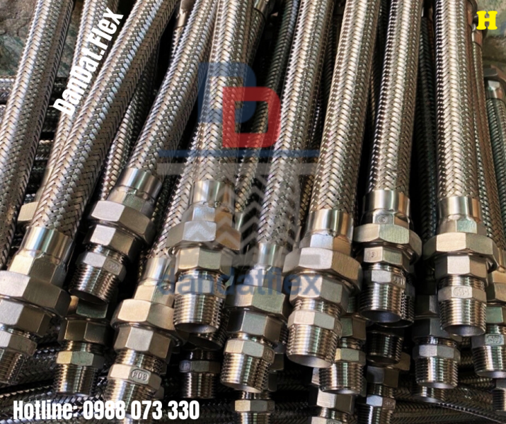 Gia Công Bấm Ống Thủy Lực/Ống Mềm Cao Su Bọc Lưới Inox/Đan Lưới Dây Tuy Ô Thủy Lực