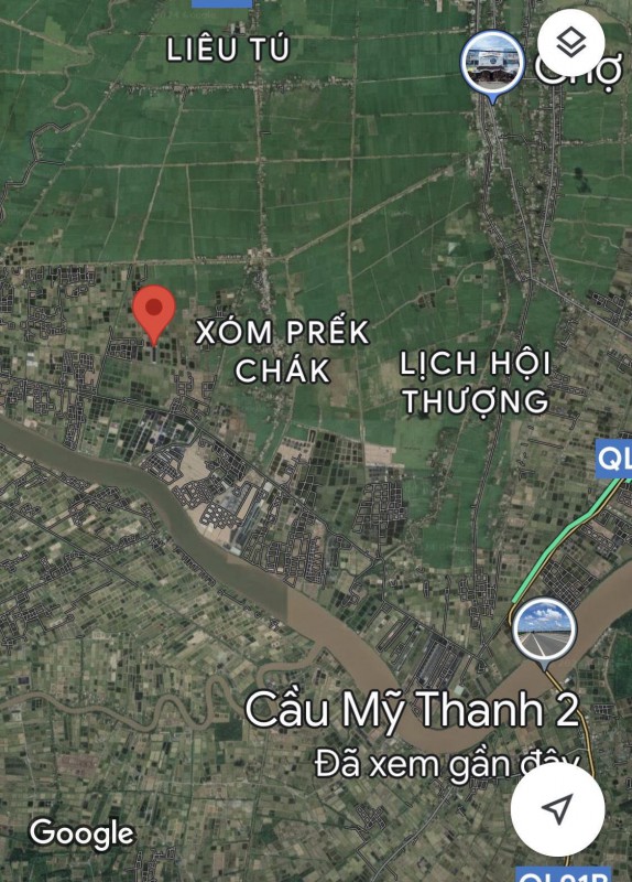 Đất Đẹp - Giá Tốt - Chính Chủ Cần Bán Trang Trại Nuôi Tôm Vị Trí Đẹp Tại Huyện Trần Đề - Sóc Trăng