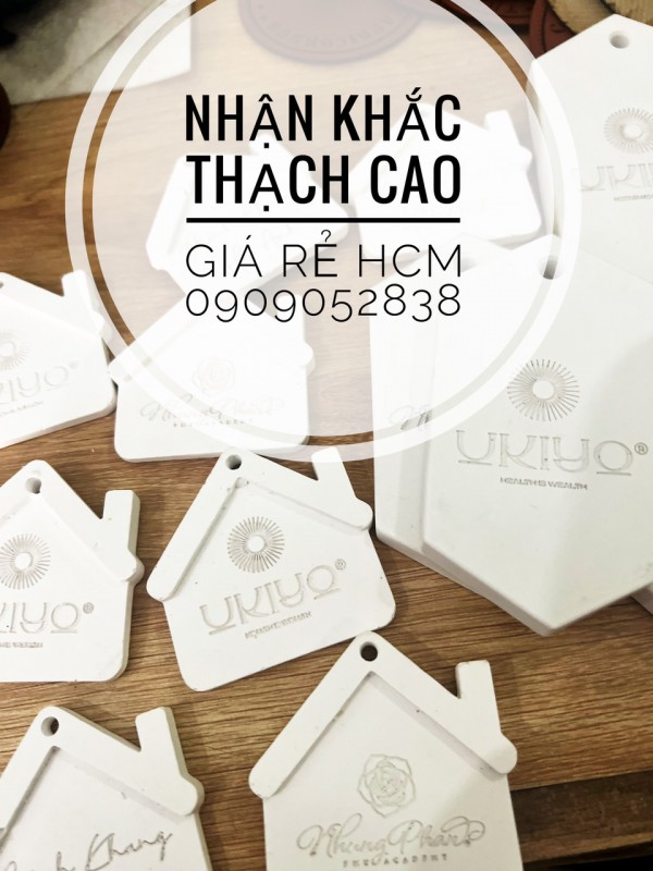 Khắc Laser ly nến, khắc thạch cao, Khắc xi măng 