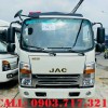 Bán xe tải Jac N350S động cơ Cummins thùng bạt 4m3 bảo hành 5 năm