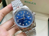 Đồng Hồ Rolex toạ độ cơ automatic dây kim loai