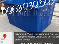 Thùng chữ nhật 2000lit nuôi cá, thùng nhựa đựng nước bền / 0963.839.593 Loan