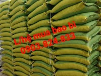 Chuyên sản xuất và cung cấp in bao đựng gạo 5kg, 10kg làm từ thiện