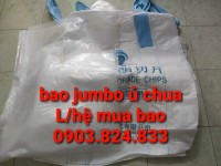 Bao jumbo đựng bắp ủ chua, cỏ ủ chua 1 bộ bao jumbo + pe ủ chua