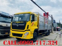 Bán xe tải DongFeng 3 chân C270 thùng 9m5 nhập khẩu giá tốt, hỗ trợ vay vốn cao 