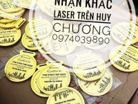 HUY CHUONG GIẢI NHẬN KHẮC LASER, HUY CHƯƠNG KIM LOẠI KHẮC LOGO