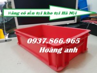 Thùng nhựa đặc B2, thùng nhựa có nắp, khay nhựa tại Hà Nội