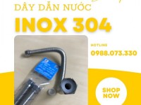 Dây Dẫn Nước Nóng Lạnh, Dây Cấp Nước Mềm Inox 304, Dây Cấp Nước Inox Chịu Nhiệt