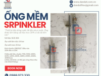 Khớp Nối Mềm PCCC/ Ống Mềm (Vòi Mềm) Nối Đầu Phun Sprinkler/ Phụ Kiện Ống Mềm Sprinkler