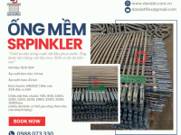 Khớp Nối Mềm PCCC/ Ống Mềm (Vòi Mềm) Nối Đầu Phun Sprinkler/ Phụ Kiện Ống Mềm Sprinkler