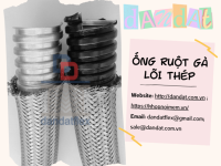 Ống Ruột Gà Inox Chống Cháy Nổ/ Ống Ruột Gà Lõi Thép Bóc Nhựa PVC/ Ống Thép Mạ Kẽm Luồn Dây Điện