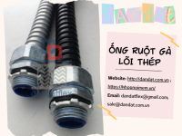 Ống Ruột Gà Inox Chống Cháy Nổ/ Ống Ruột Gà Lõi Thép Bóc Nhựa PVC/ Ống Thép Mạ Kẽm Luồn Dây Điện