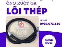 Ống Ruột Gà Inox/ Ống Ruột Gà Lõi Thép Bọc Nhựa Bọc Lưới/ Ống Ruột Gà Bọc Nhựa PVC - Chống Cháy