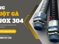 Ống Ruột Gà Inox Chống Cháy Nổ, Đầu Nối Ống Ruột Gà Thép Kín Nước, Ống Luồn Dây Điện