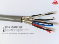 Cáp tín hiệu vặn xoắn 1 lớp chống nhiễu 22 AWG 2 pair Altek Kabel