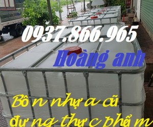 Tank nhựa nuôi cá, tank nhựa đựng thực phẩm