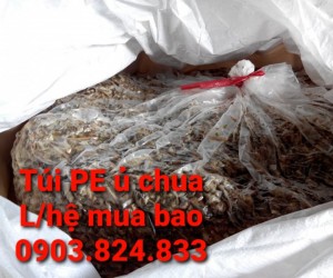 Bao jumbo đựng bắp ủ chua, cỏ ủ chua 1 bộ bao jumbo + pe ủ chua