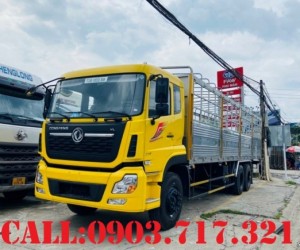 Bán xe tải DongFeng 3 chân C270 thùng 9m5 nhập khẩu giá tốt, hỗ trợ vay vốn cao 