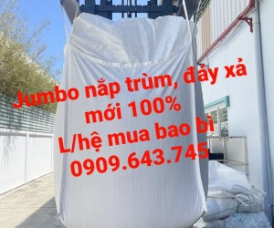 Bao jumbo 1 tấn mới, vận chuyển xuất khẩu hàng hoá tải trọng lớn