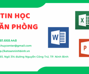 TIN HỌC VĂN PHÒNG CƠ BẢN